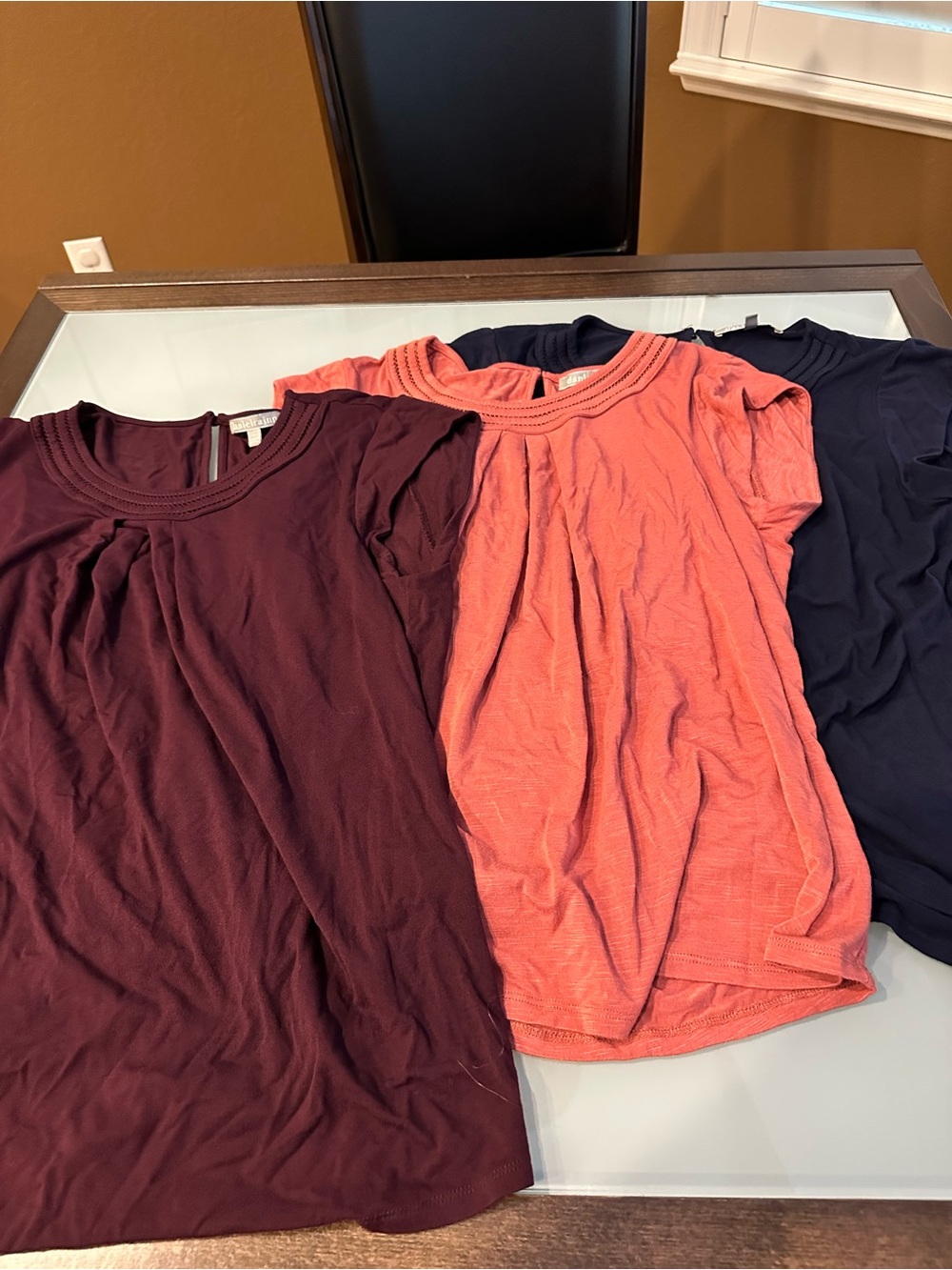 Three Daniel Rainn tops size large